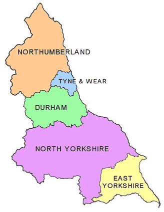 North East Map